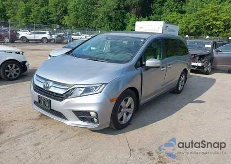 2020 Honda Odyssey Ex из США, поврежденный, VIN 5FNRL6H50LB044457